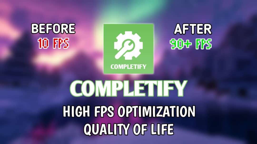 Completify — Performance Optimizer and Quality of Life — screenshot 1