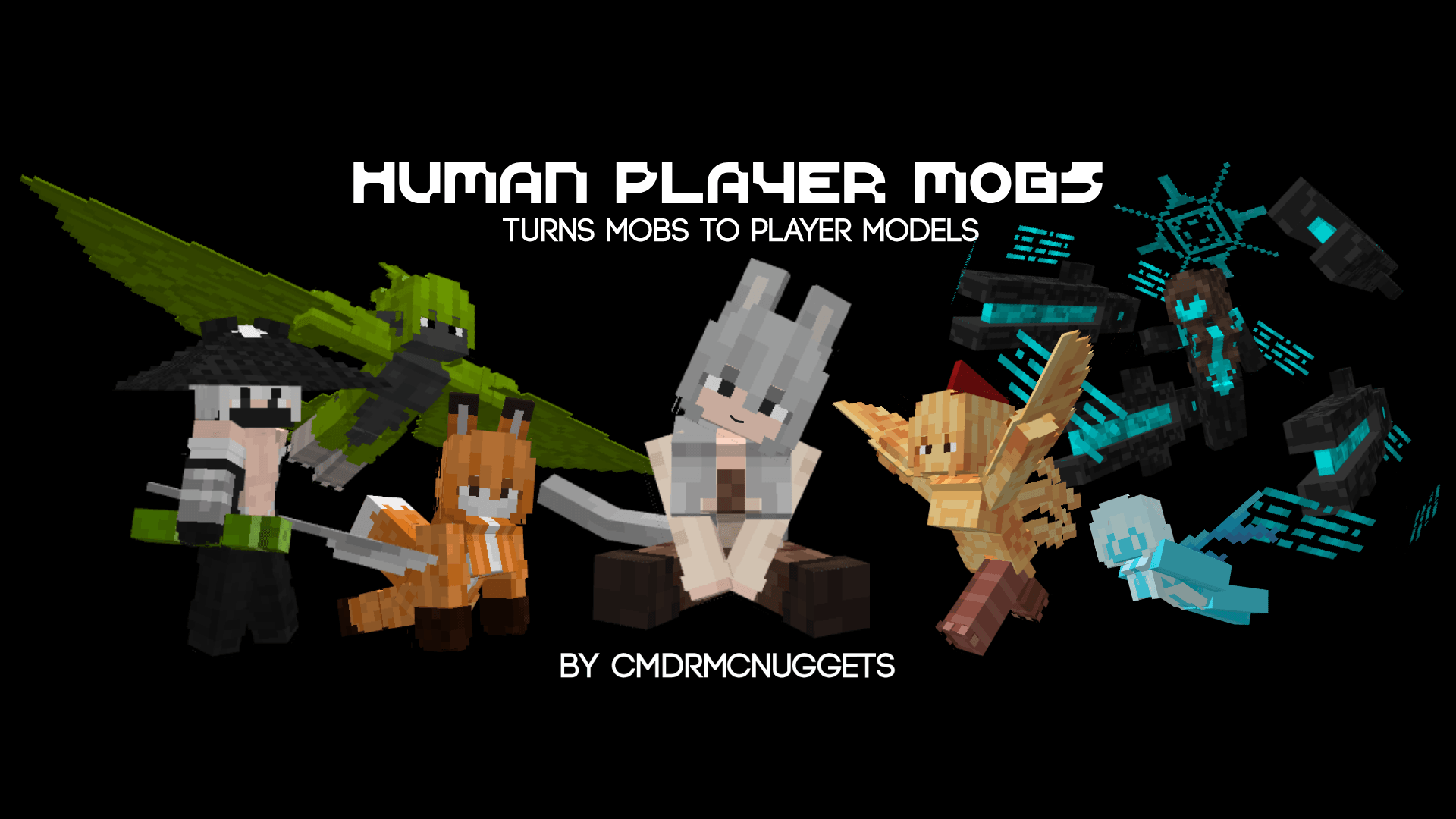 [ Bedrock ] Human Player Mobs — screenshot 1