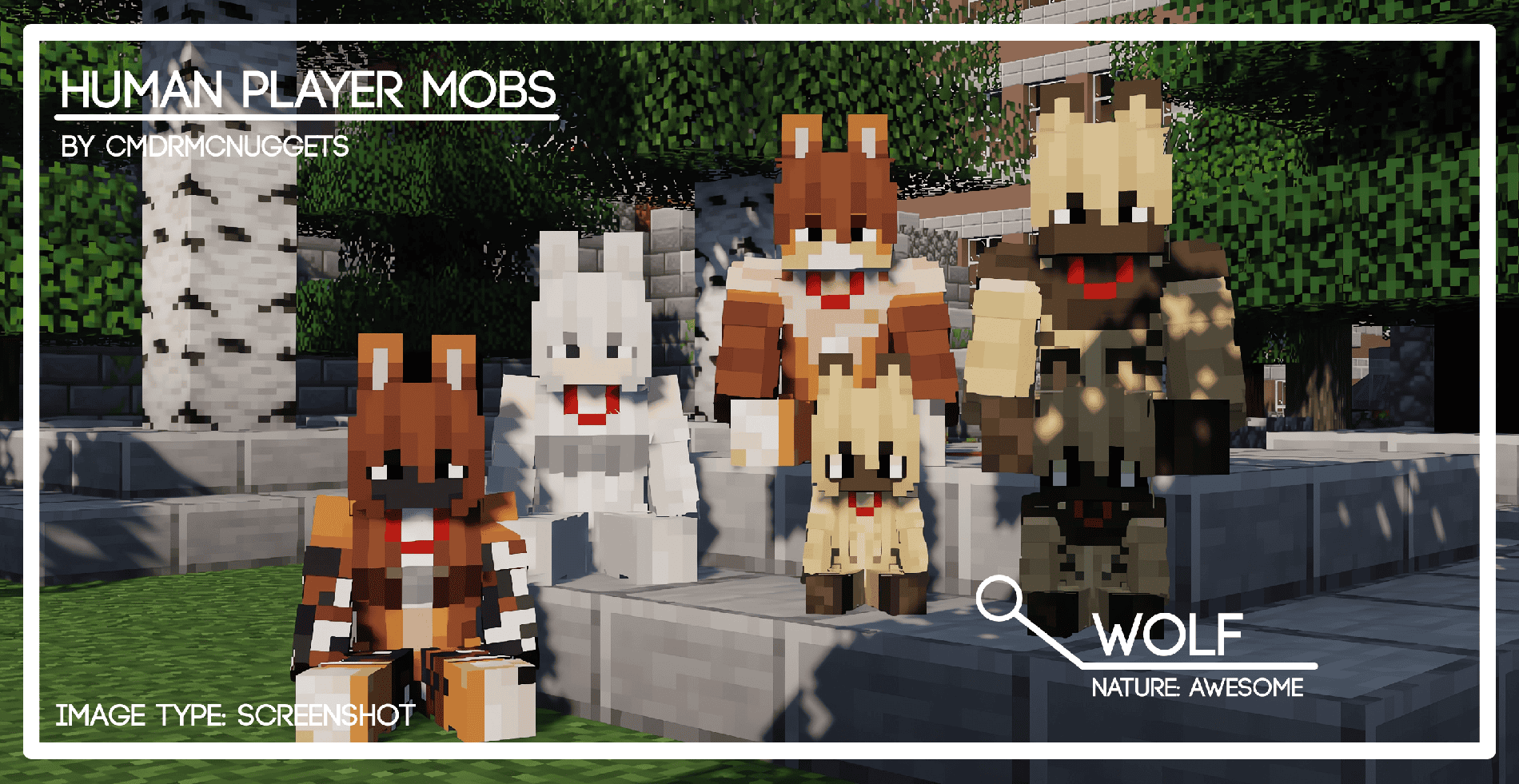 [ Bedrock ] Human Player Mobs — screenshot 6