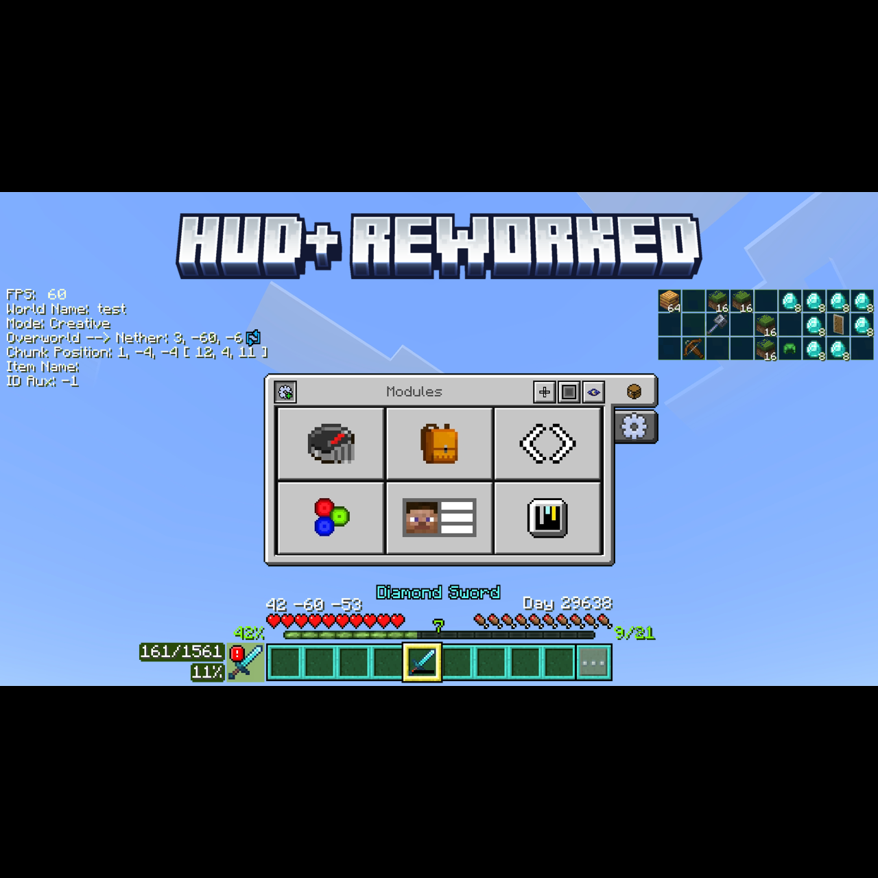 HUD+ Reworked