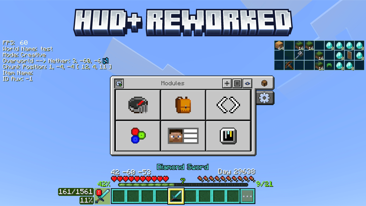 HUD+ Reworked — screenshot 1