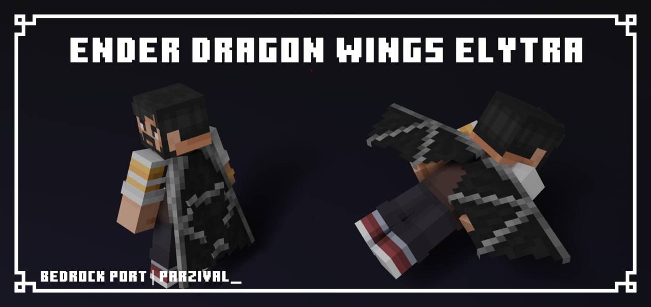 Ender Dragon Wings Elytra — screenshot 1