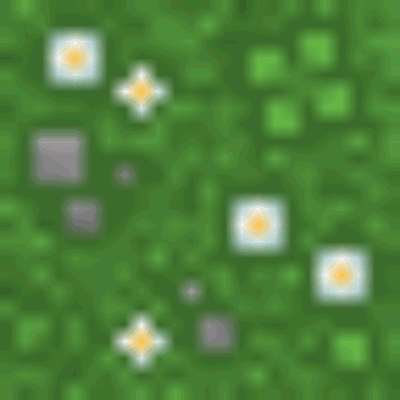 Simple Grass Flowers V2