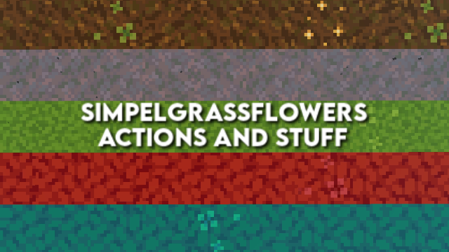 simpel Grass Flowers X Actions and stuff — screenshot 1