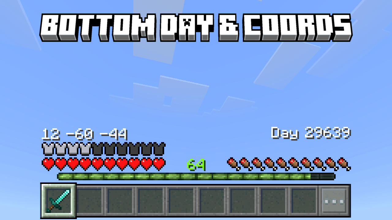 Bottom Day And Coords — screenshot 1