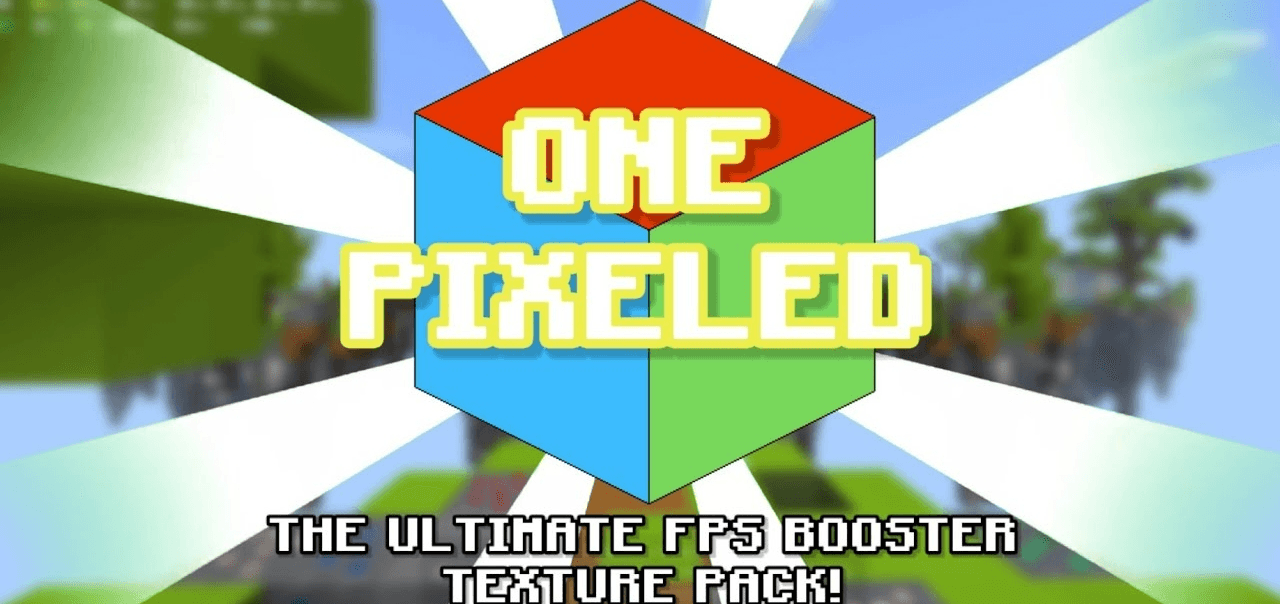 One Pixeled - The Ultimate FPS Booster Texture Pack! v1.6 — screenshot 1