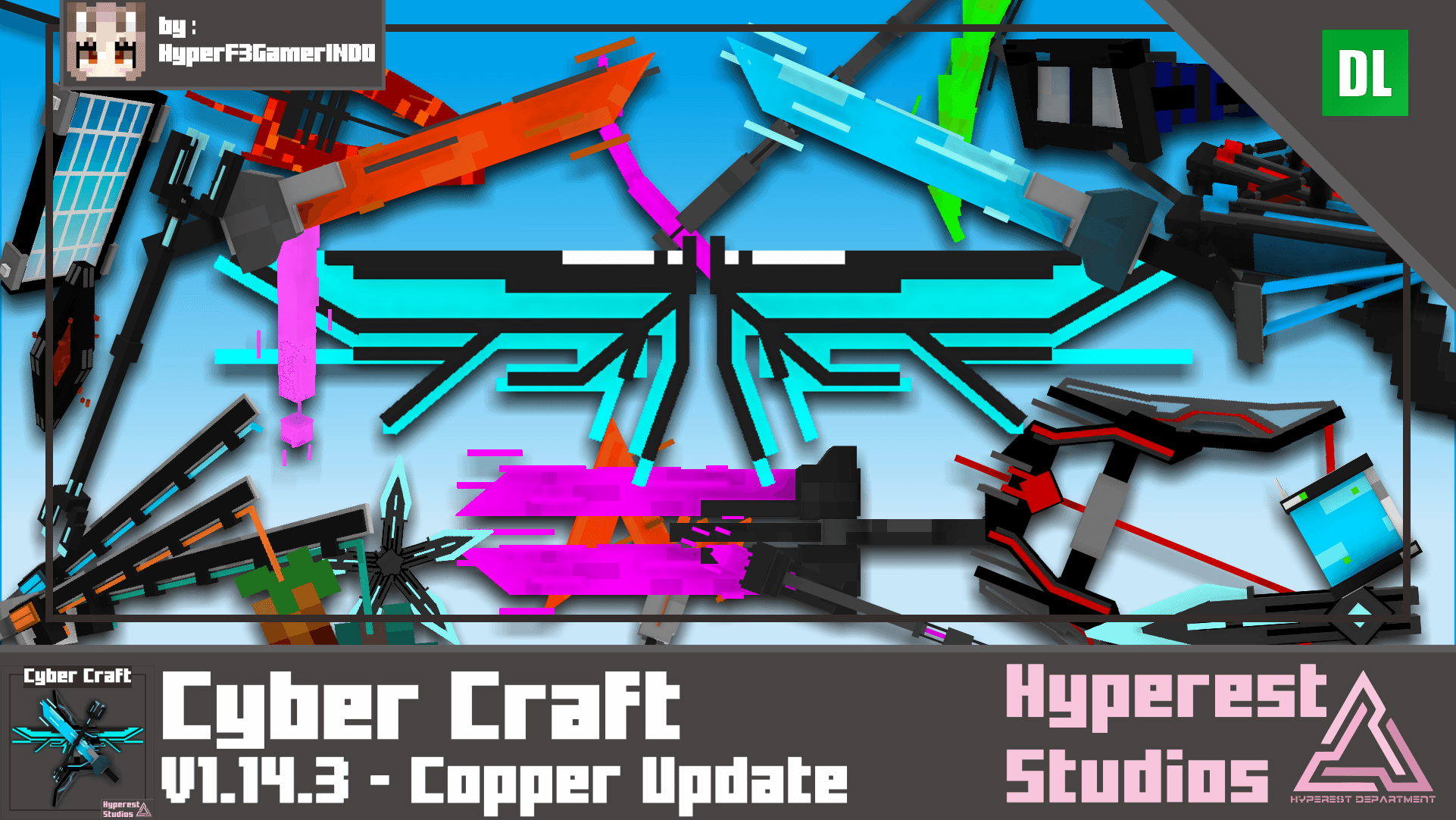 Cyber Craft | v1.14.3 Copper Update — screenshot 1