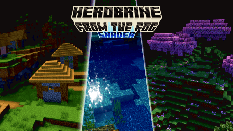Herobrine from the fog shader — screenshot 1