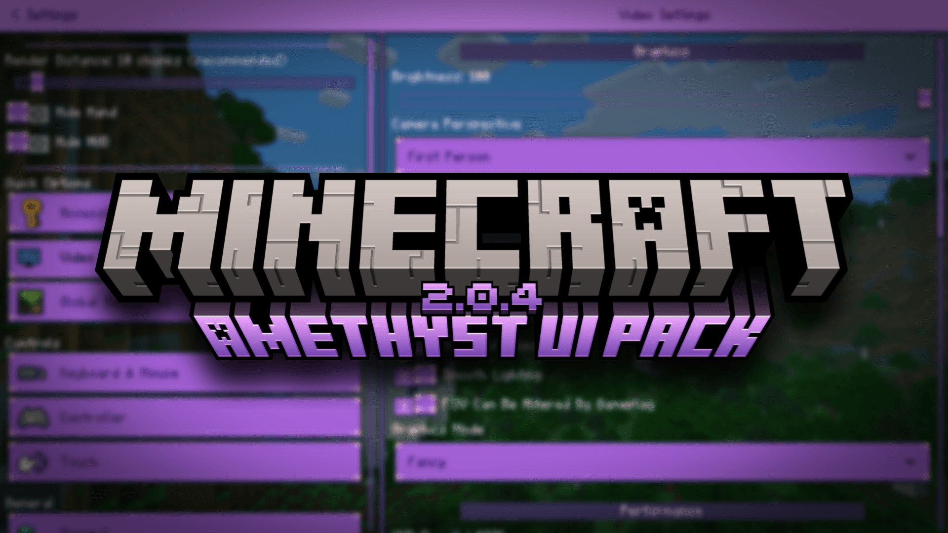 Amethyst UI Pack v2.0.4 — screenshot 1