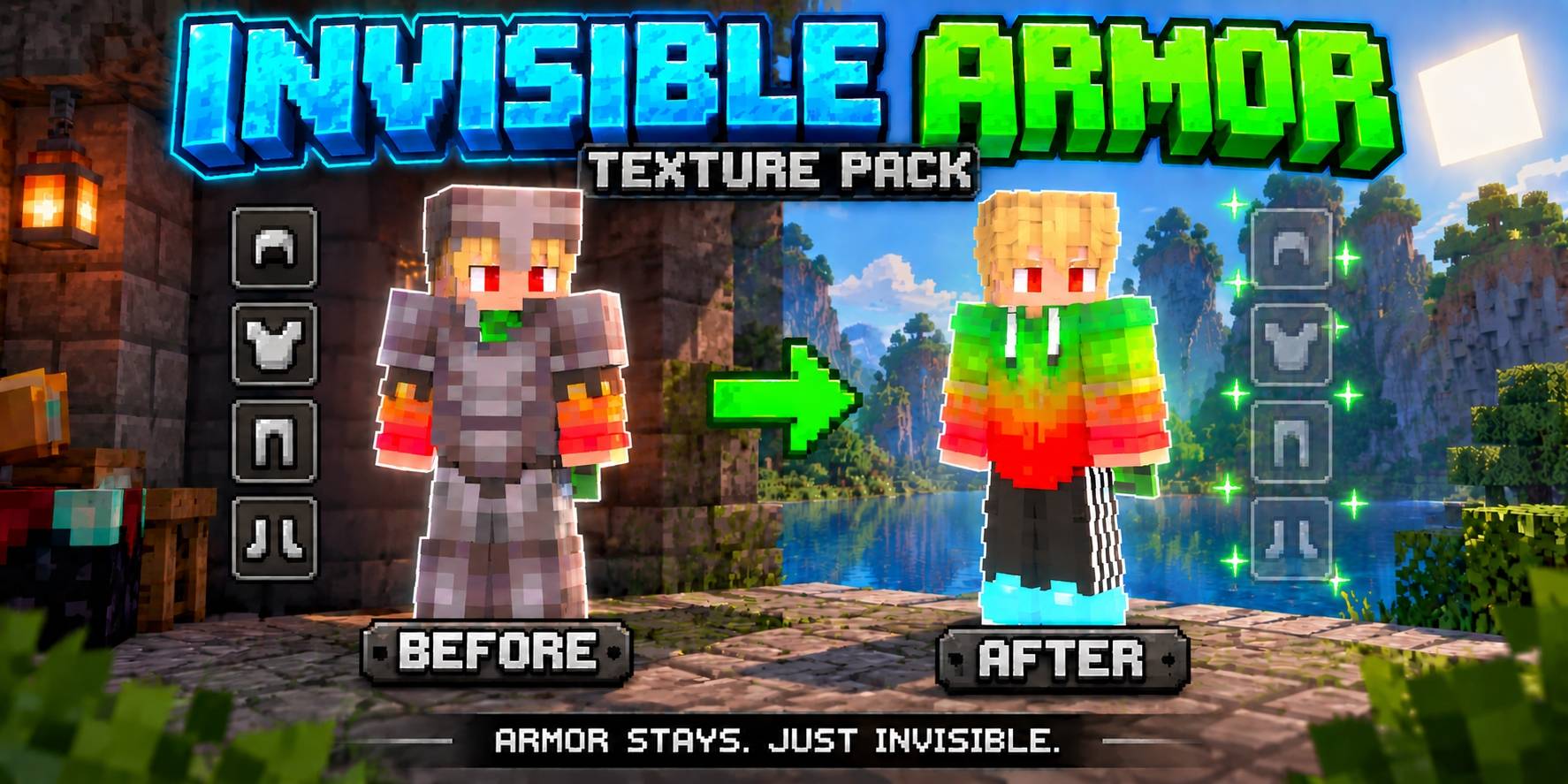 Invisible Armor (All Types of Armor) — screenshot 1