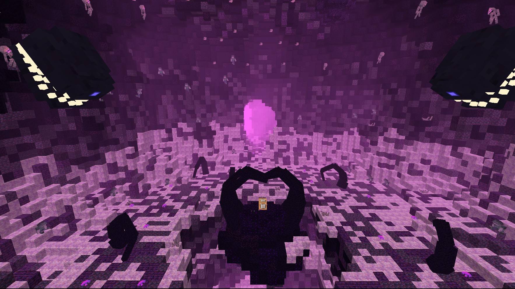 Netherysilox's wither storm overhaul bedrock port — screenshot 2