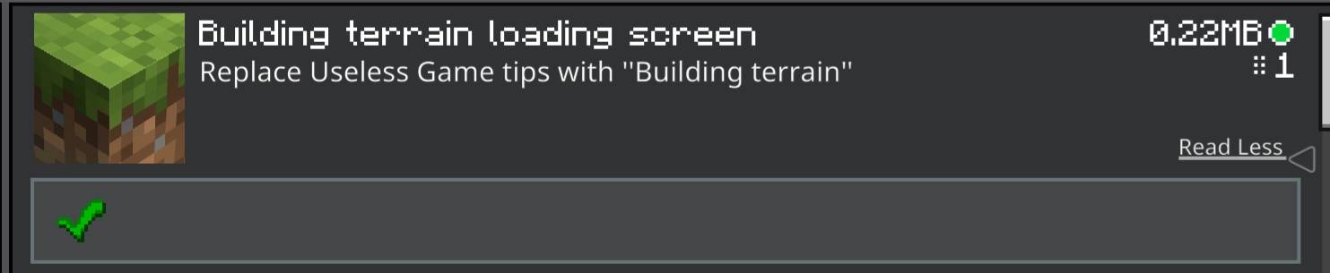 Building Terrain loading screen — screenshot 2