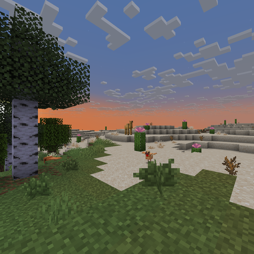 Spring to Life Panorama (Bedrock Edition)