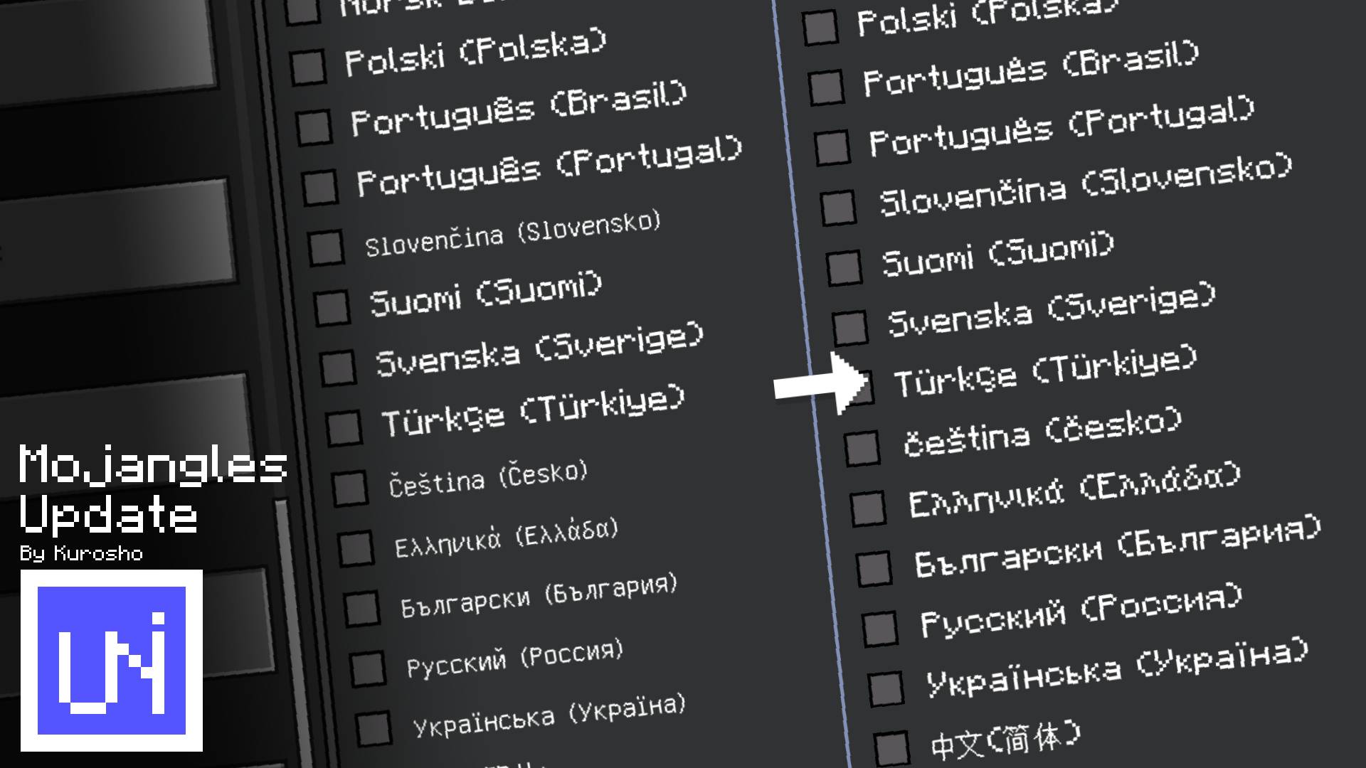 Mojangles Font Update — screenshot 1