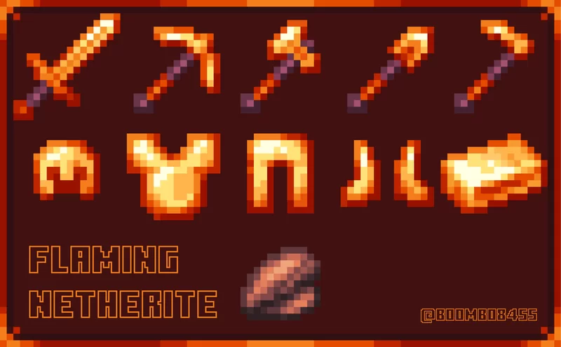 Flaming Netherite — screenshot 5