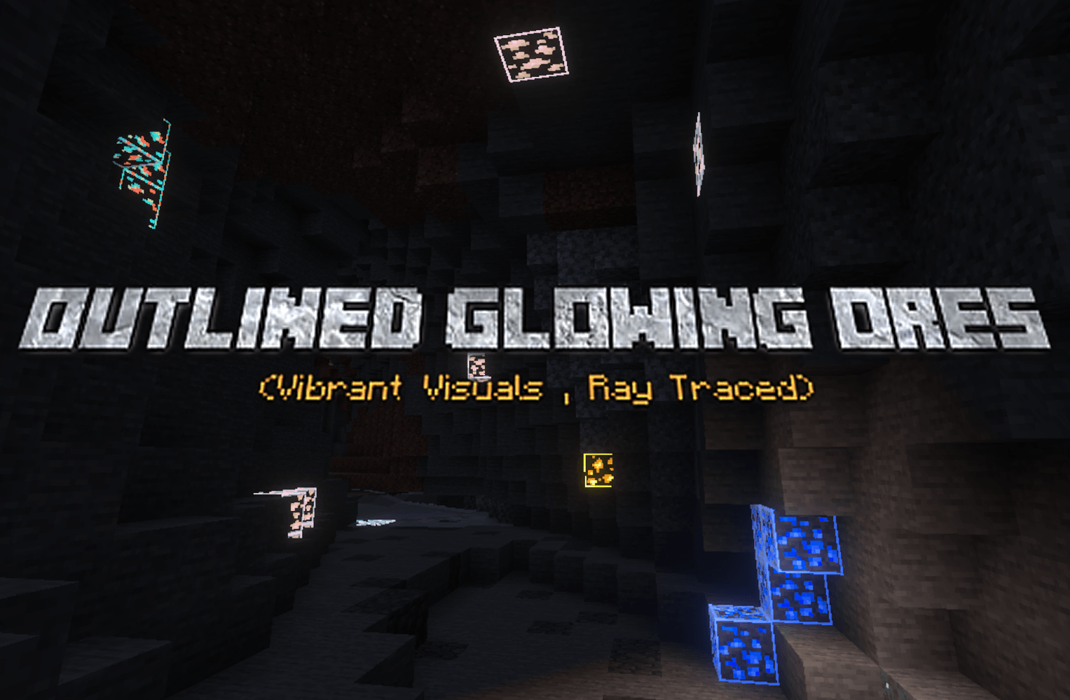 Outlined Glowing Ores — screenshot 1