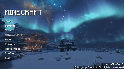 Animated Menu: Northern Lights (Aurora Borealis) — screenshot 1