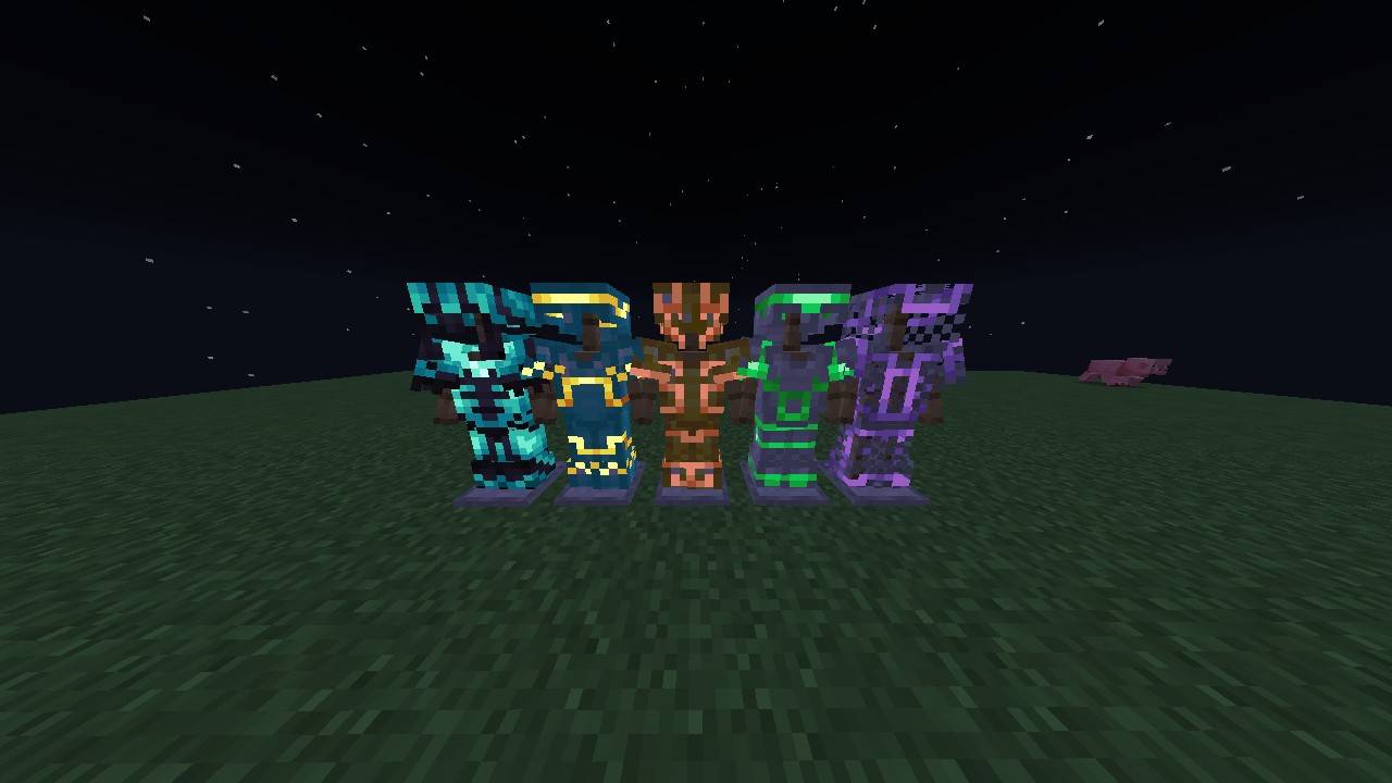 Glowing & Shiny Armour Trims — screenshot 2
