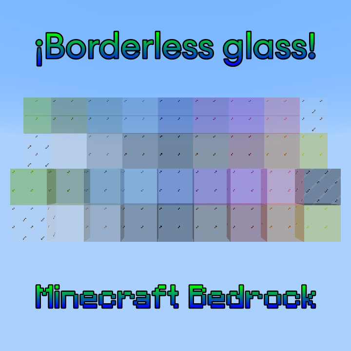 Borderless glass pack