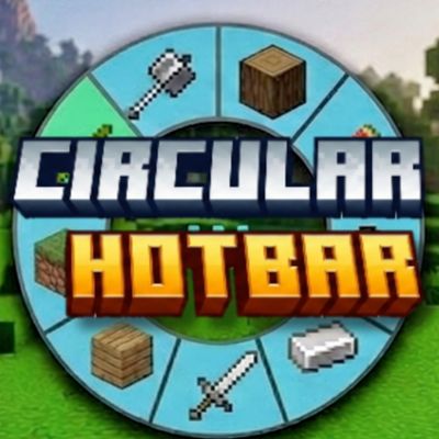 Stylish Circular HotBar | Texture Pack