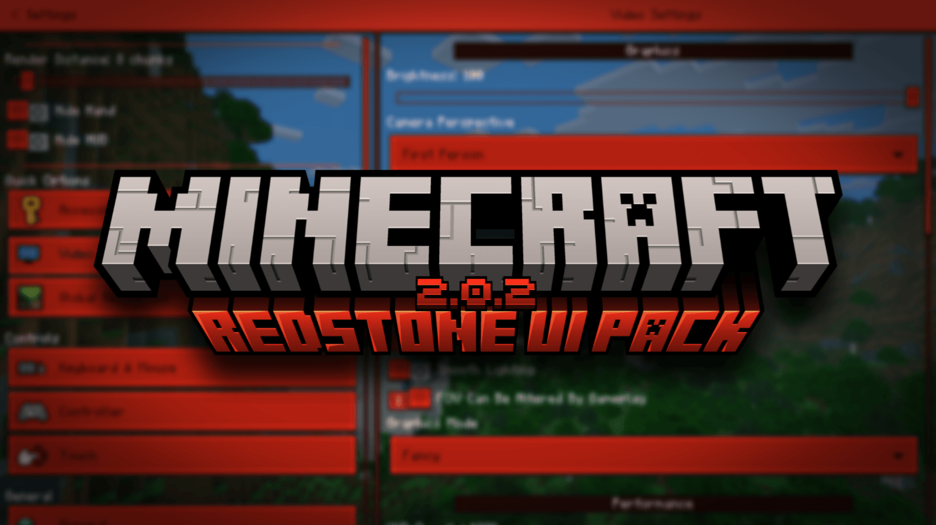 Redstone UI Pack v2.0.2 — screenshot 1