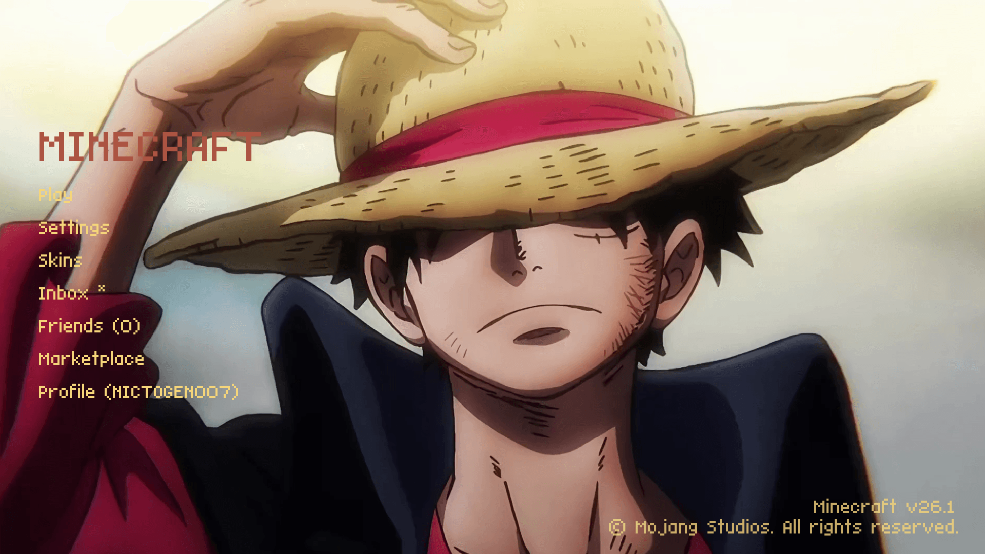 Animated Menu : Luffy Edition — screenshot 2