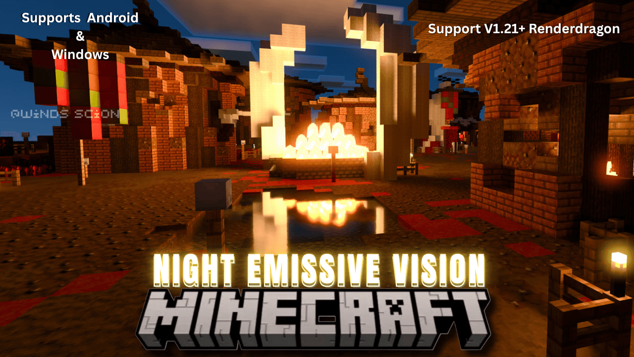 Night Emissive Vision [With Glowing Ores] — screenshot 1