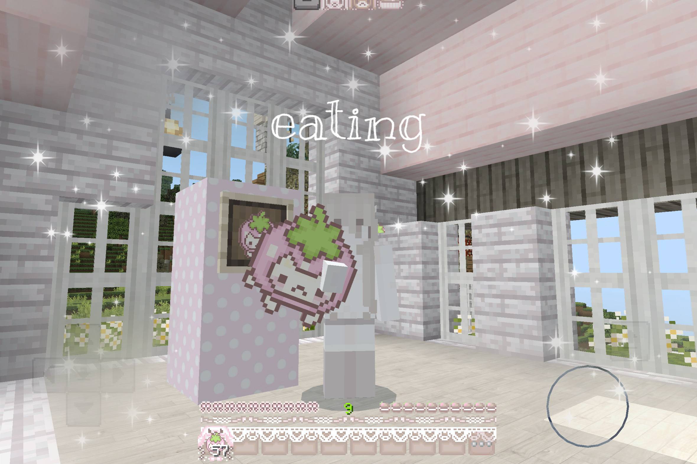 ⟡.· Big Strawberry Cat (apple) ⟡.· --w4ter's Cute Food Texture-- — screenshot 3