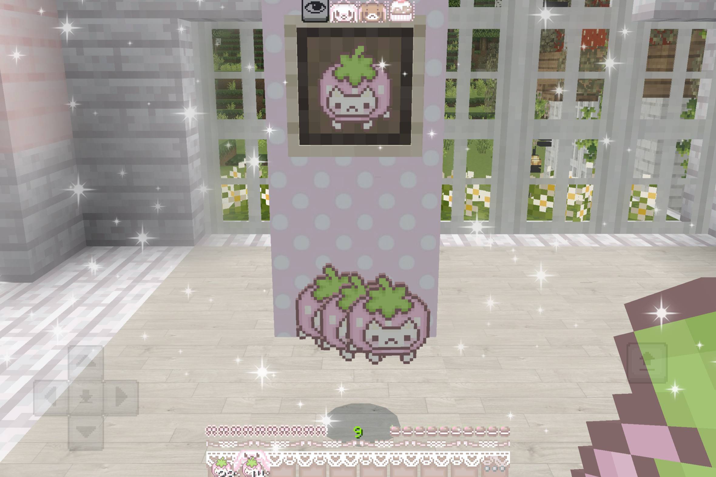 ⟡.· Big Strawberry Cat (apple) ⟡.· --w4ter's Cute Food Texture-- — screenshot 4