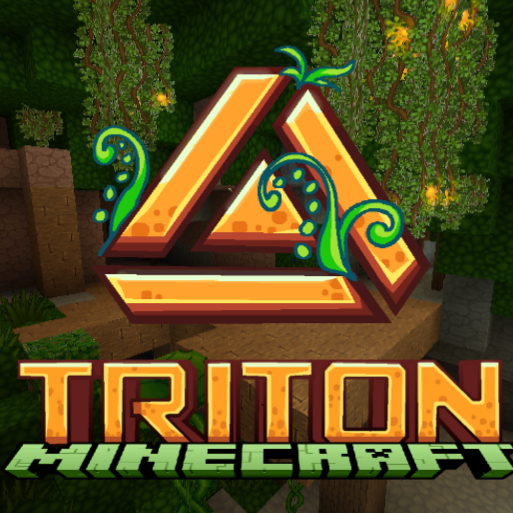 Triton With Ferns Bedrock 128x