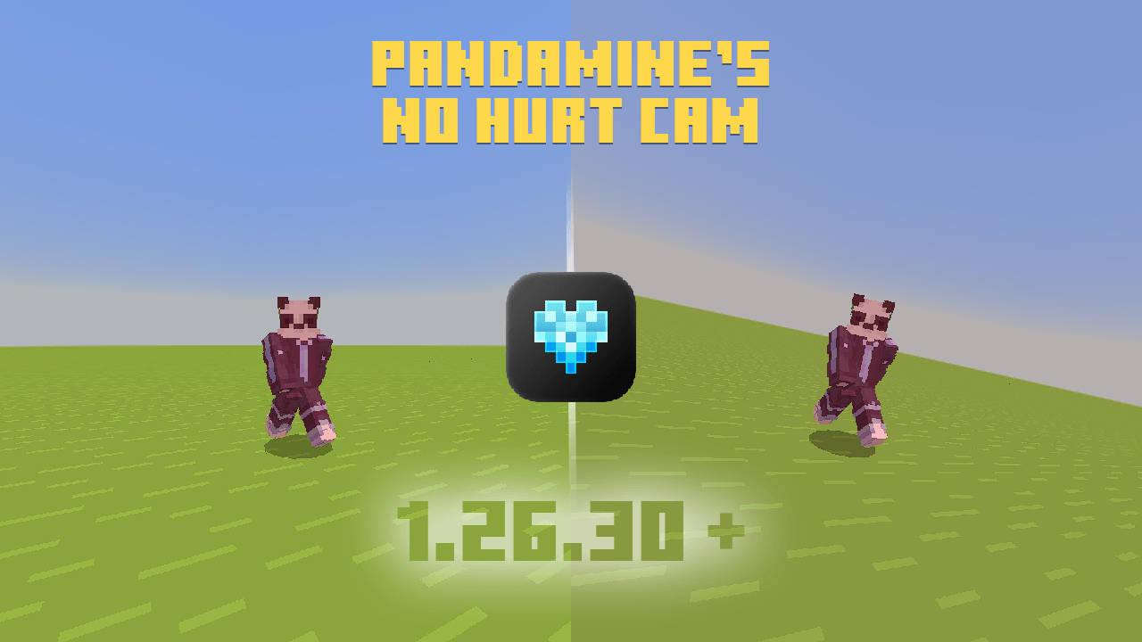 PandaMine's No Hurt Cam (No Vignette + No Hurt Close) FPS Boost — screenshot 1
