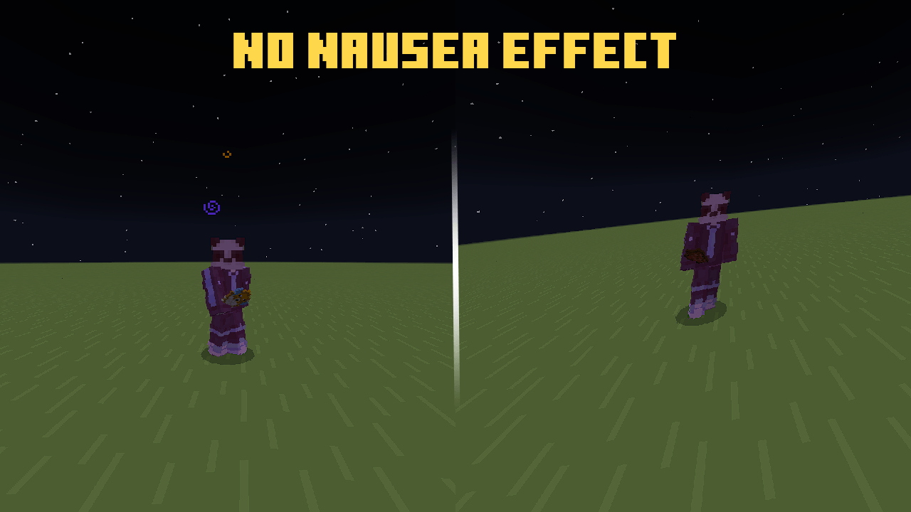 PandaMine's No Hurt Cam (No Vignette + No Hurt Close) FPS Boost — screenshot 3