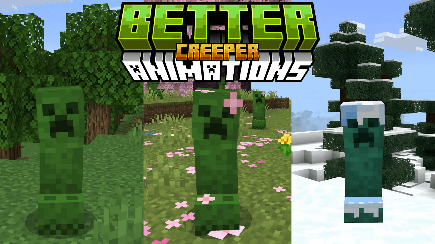 Better Creeper Animations — screenshot 1