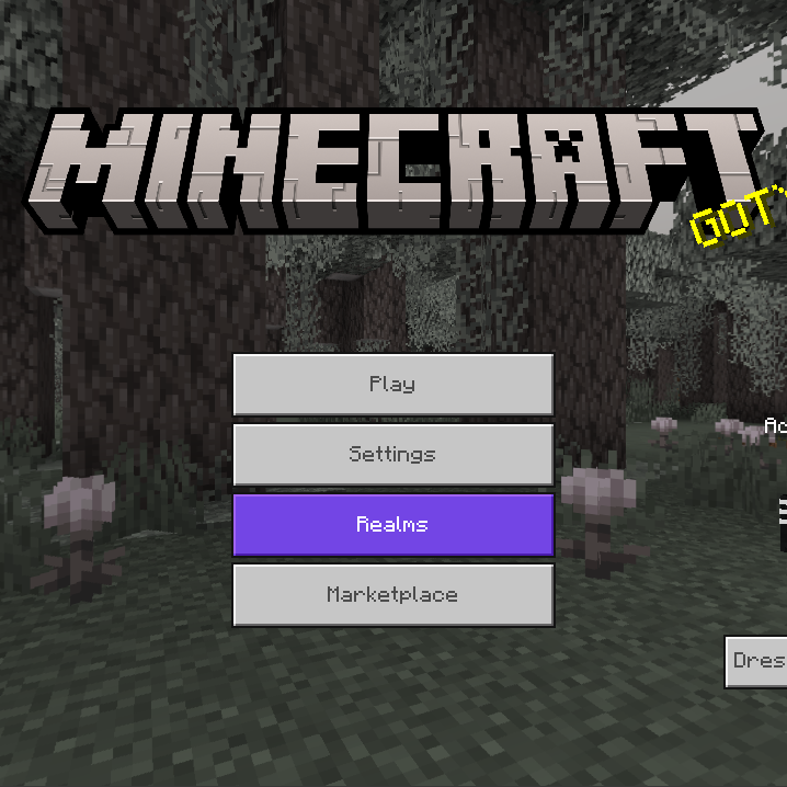 Garden Awakens pale garden panorama (Bedrock Edition)
