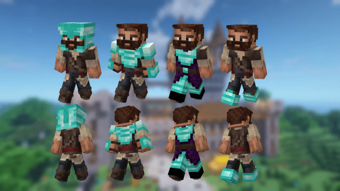Armor Reimagined! [Bedrock] — screenshot 2