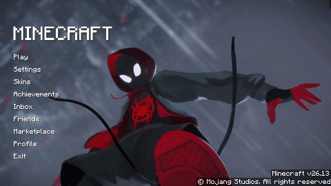 Animated Menu: Miles Morales (Spider-Man) — screenshot 1