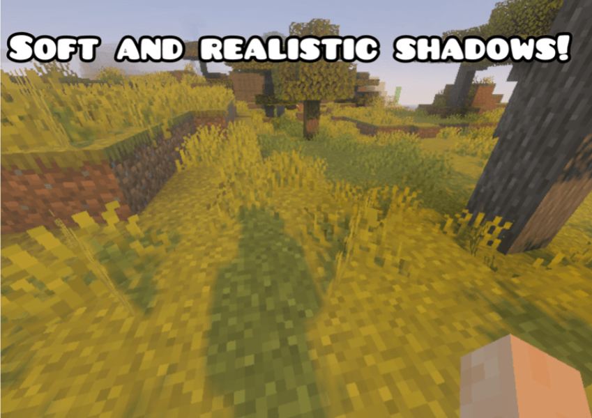 Strawberry deferred(vibrant visuals shader) waving grass! — screenshot 2