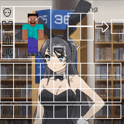 Bunny Girl Senpai UI Inventory