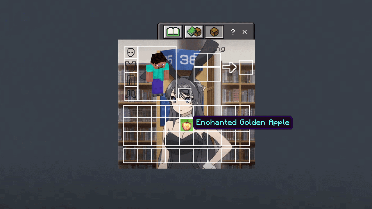 Bunny Girl Senpai UI Inventory — screenshot 2