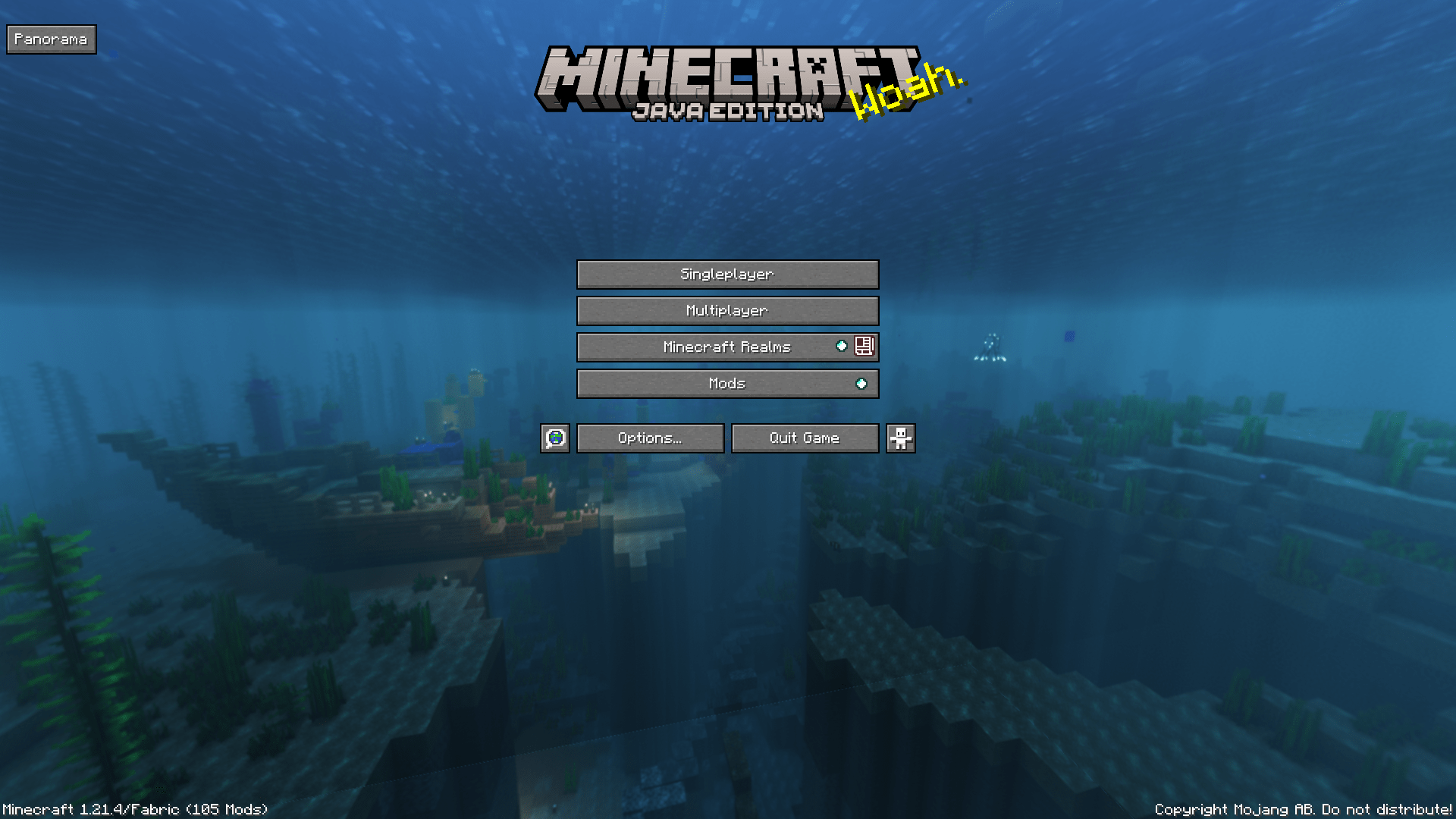 Update Aquatic Panorama with Shaders (Bedrock) — screenshot 2