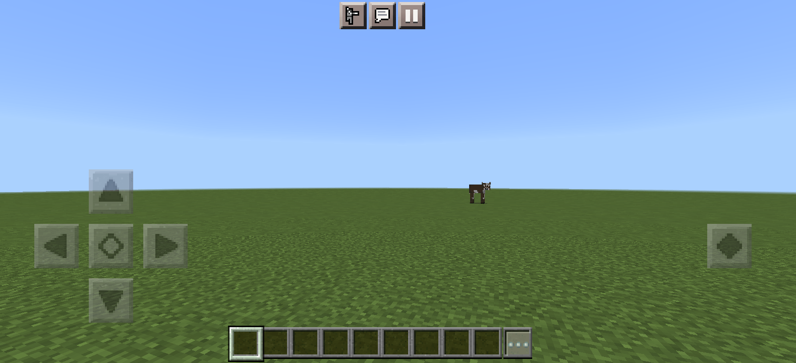 Stone D-pad - old touch control and GUI buttons — screenshot 2