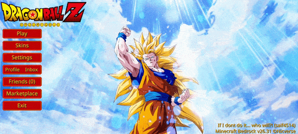 Animated Goku SSJ3 UI — screenshot 2