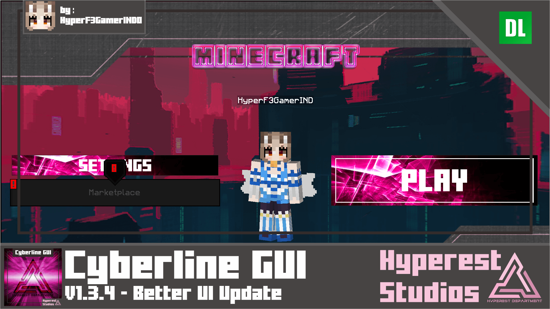 Cyberline GUI | v1.0.4 Better UI Update — screenshot 1