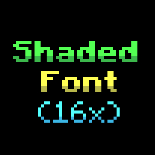 Shaded Font (16x)