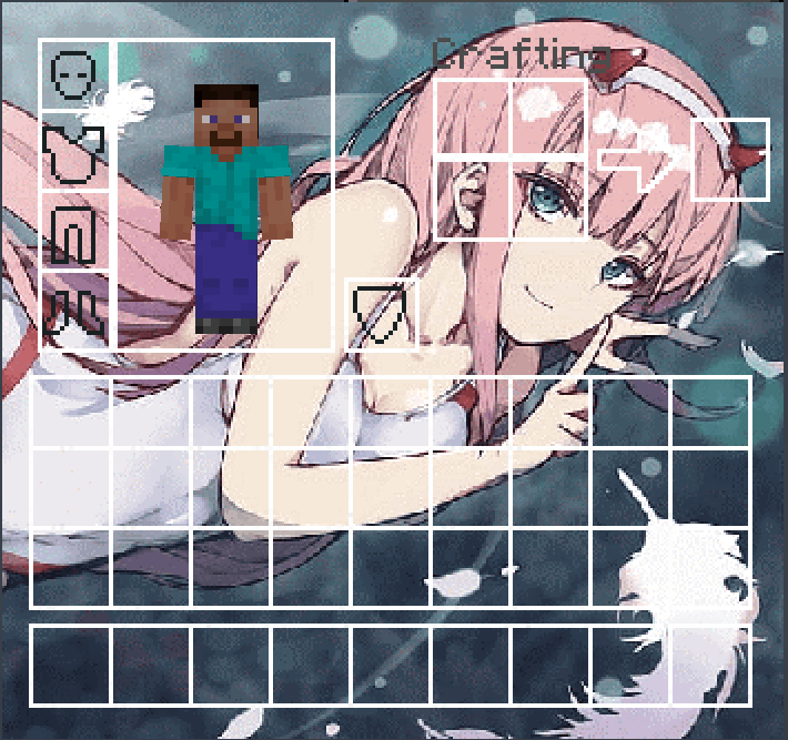 Anime Zero Two UI Inventory — screenshot 1