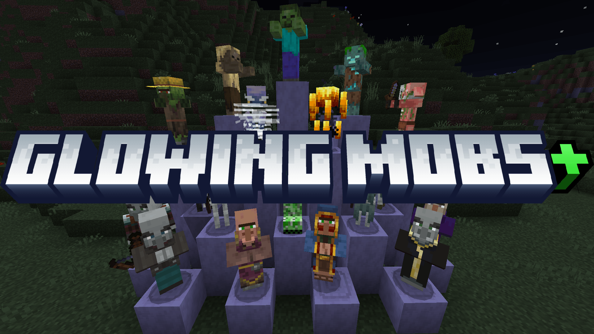 Glowing Mobs+ — screenshot 1