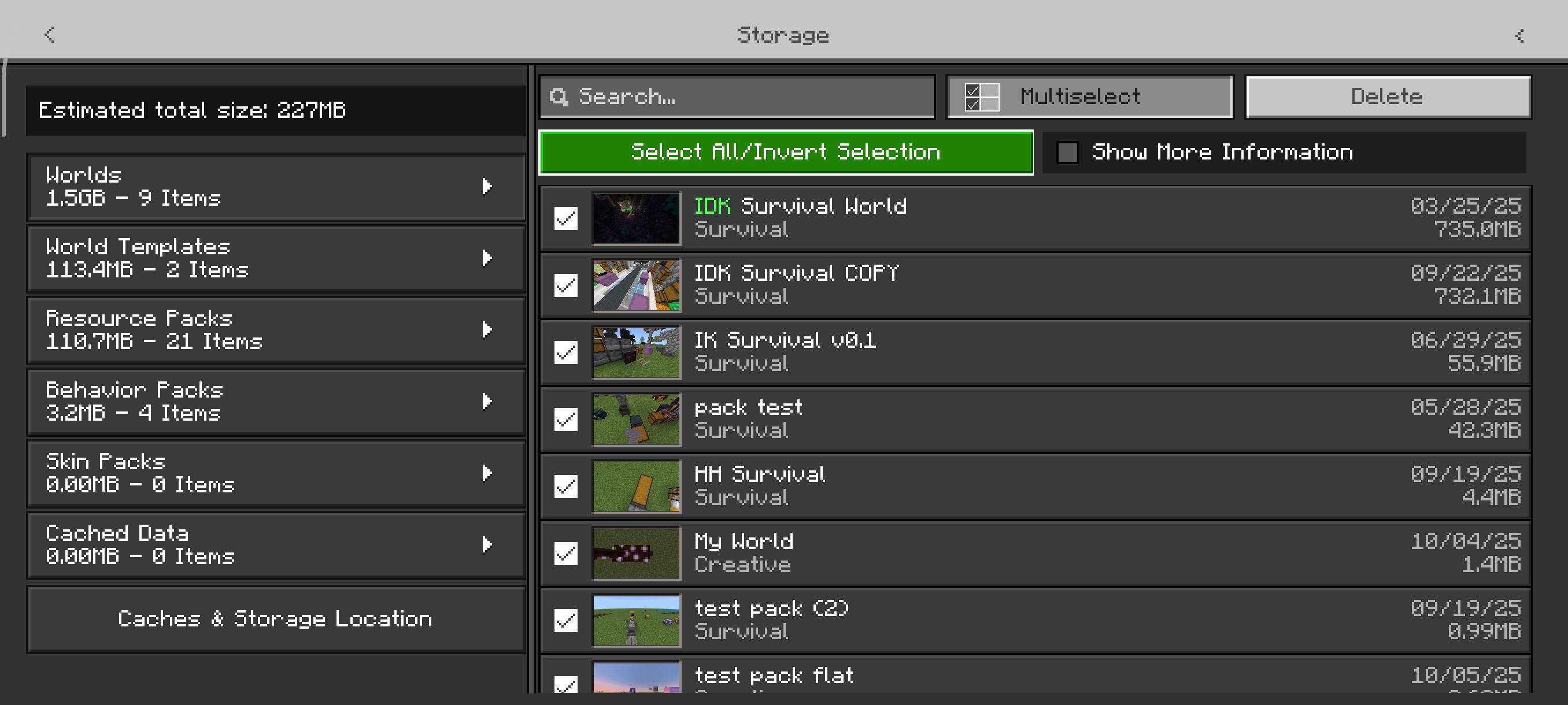 Déesse Storage Management — screenshot 2
