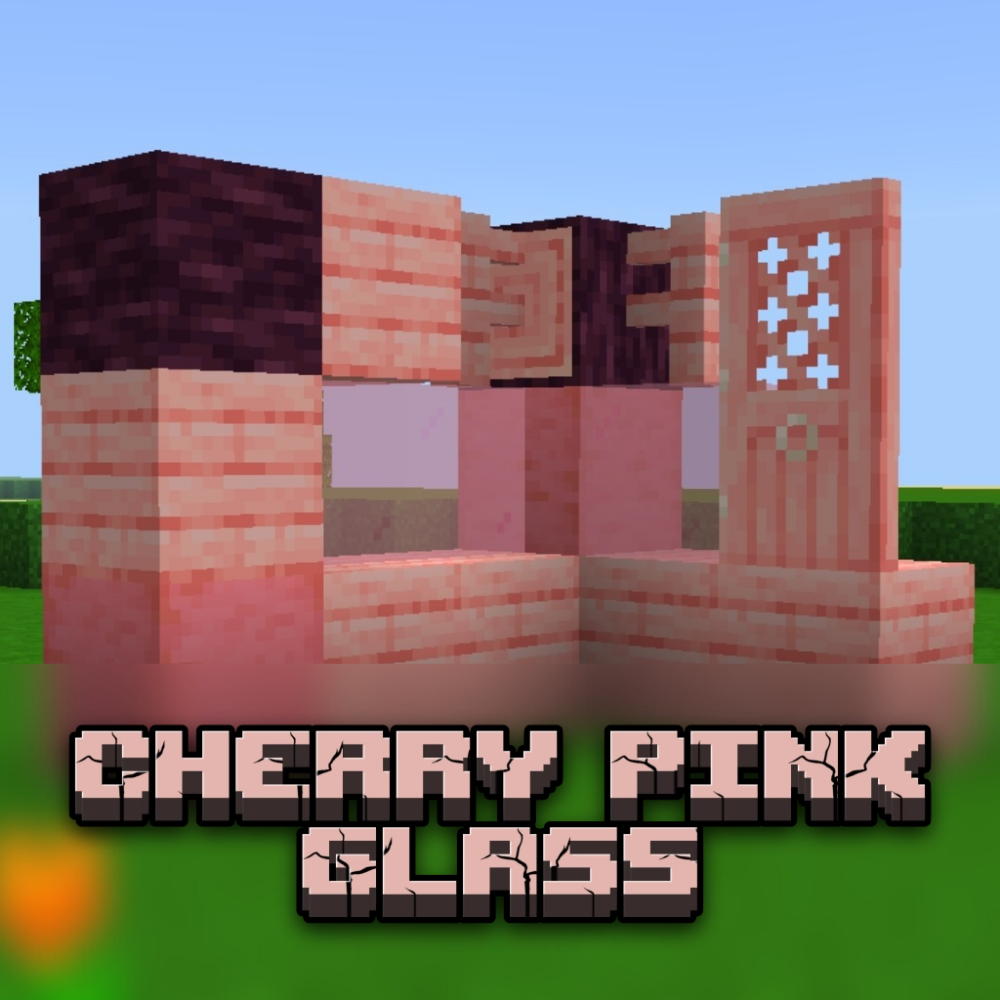 Cherry Pink Glass