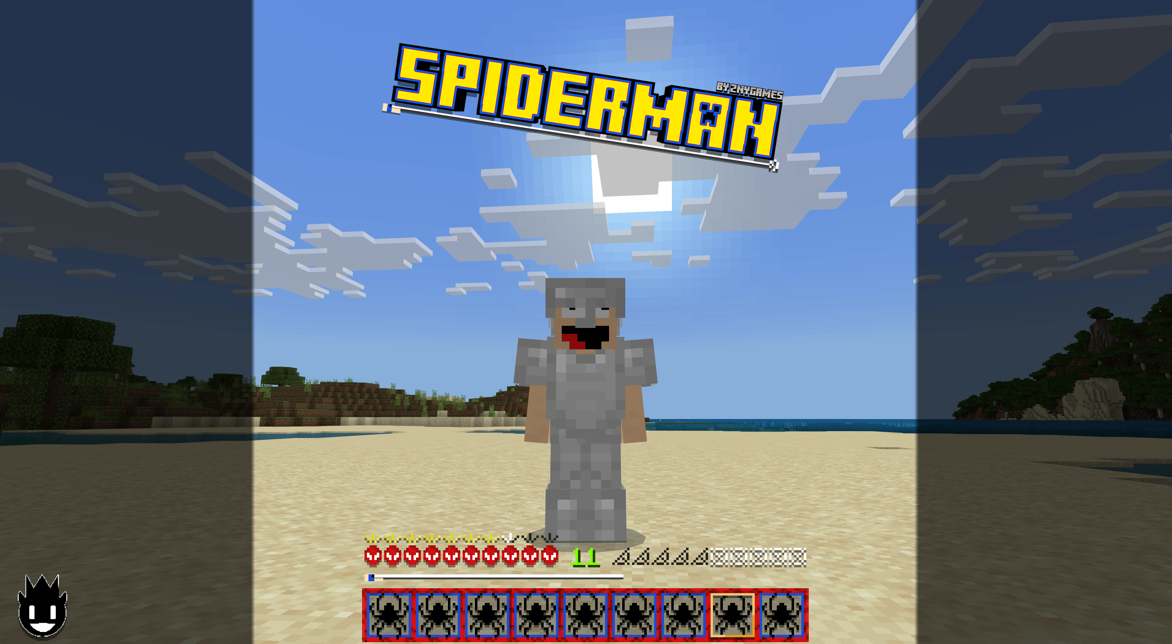 Spiderman - Custom Hotbar — screenshot 2