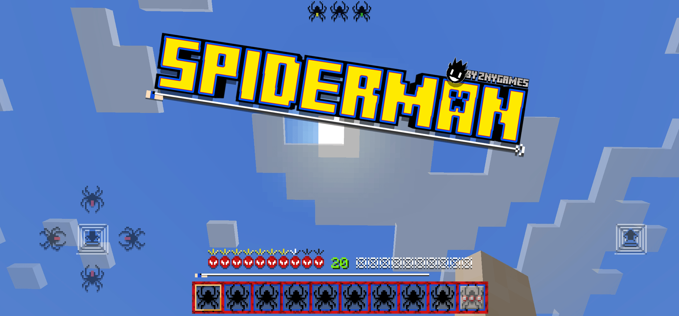 Spiderman - Custom Hotbar — screenshot 4